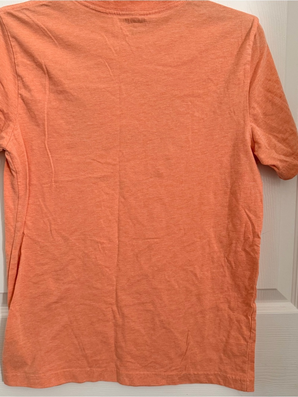 Hurley Orange Short Sleeve Tee with Navy & Pink Logo 18-20 - Picture 4 of 6